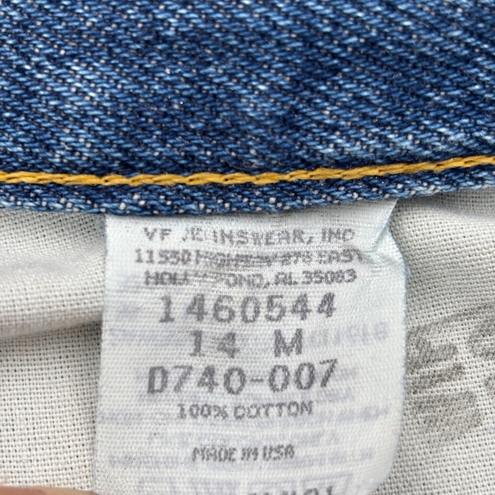 Riders Jorts Denim Shorts Womens 14 High Rise Mom Made in USA Vintage - Picture 5 of 12